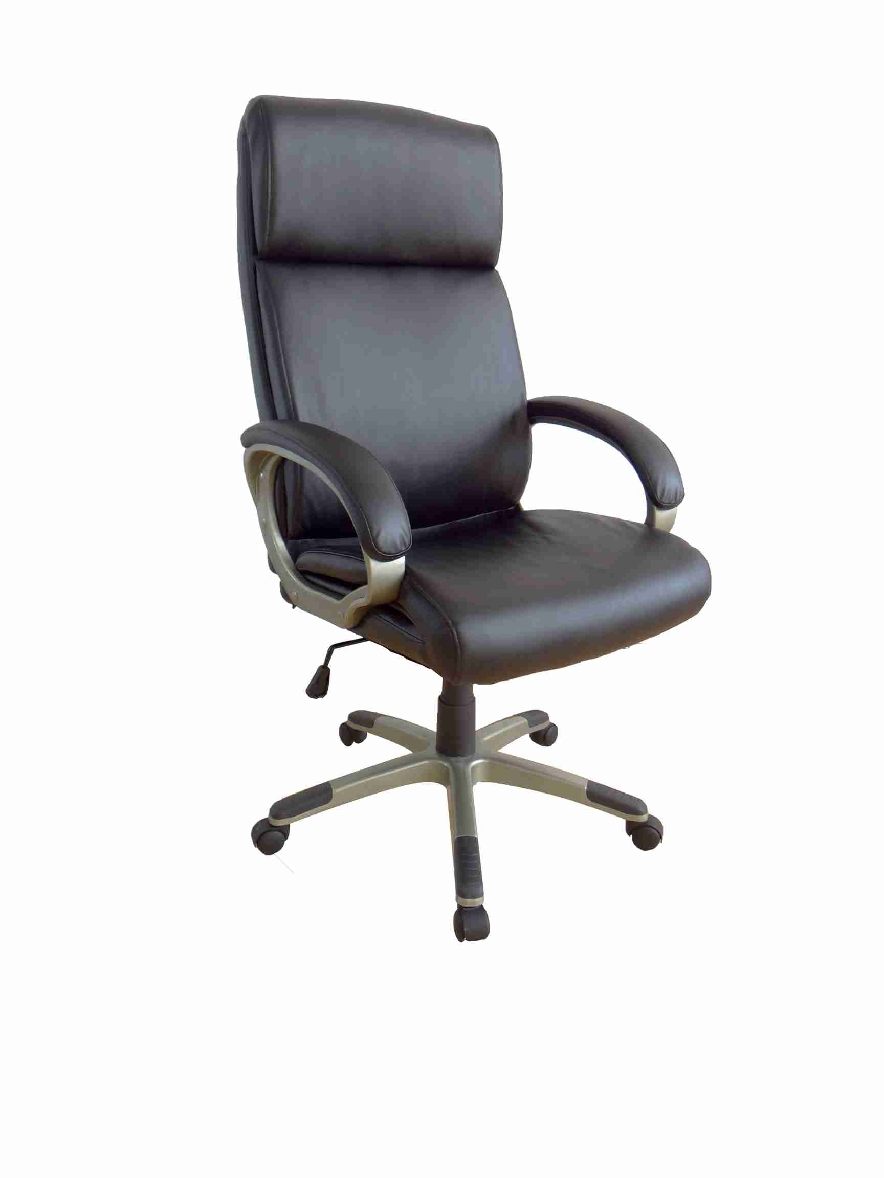 Office, Executive, Leader Chair With Bounded Leather And Adjustable Height-10760