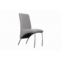 Side Chair PU Leather in Gray (Set of 2) - UH-958-PU-GRAY