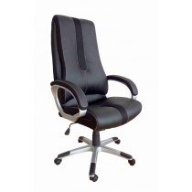 Office, Executive, Leader Chair With Bounded Leather And Adjustable Height-10787
