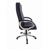 Office, Executive, Leader Chair With Bounded Leather And Adjustable Height-10786
