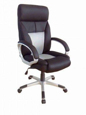 Office, Executive, Leader Chair With Bounded Leather And Adjustable Height-10716