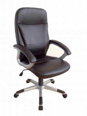 Office, Executive, Leader Chair With Bounded Leather And Adjustable Height-10772